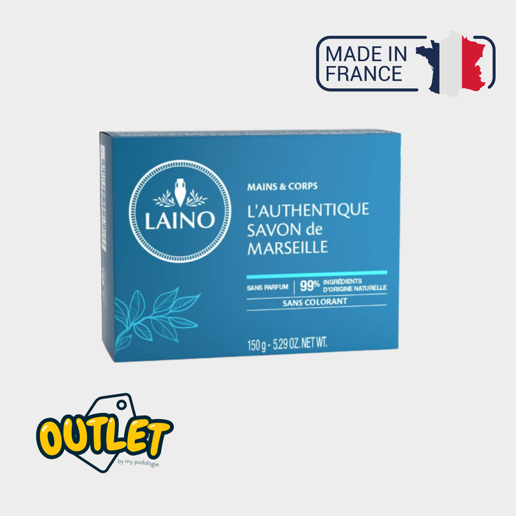 The authentic Marseille soap 150 g - Laino // Outdated date Eona 