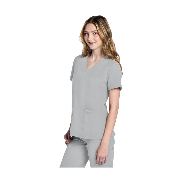 Lacanau - Tunique médicale - Col V  - Manches courtes - Femme - Cherokee Cherokee Authentic Workwear 