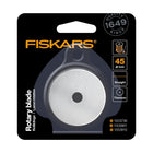 Lâmina rotativa de reposição em titânio - corte reto - diâmetro 45 mm - Fiskars