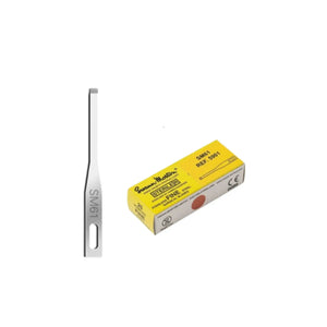 Lames de burin de Manet Fines - stériles- Boîte de 25 - Plusieurs formats - Swann-Morton Swann-Morton 