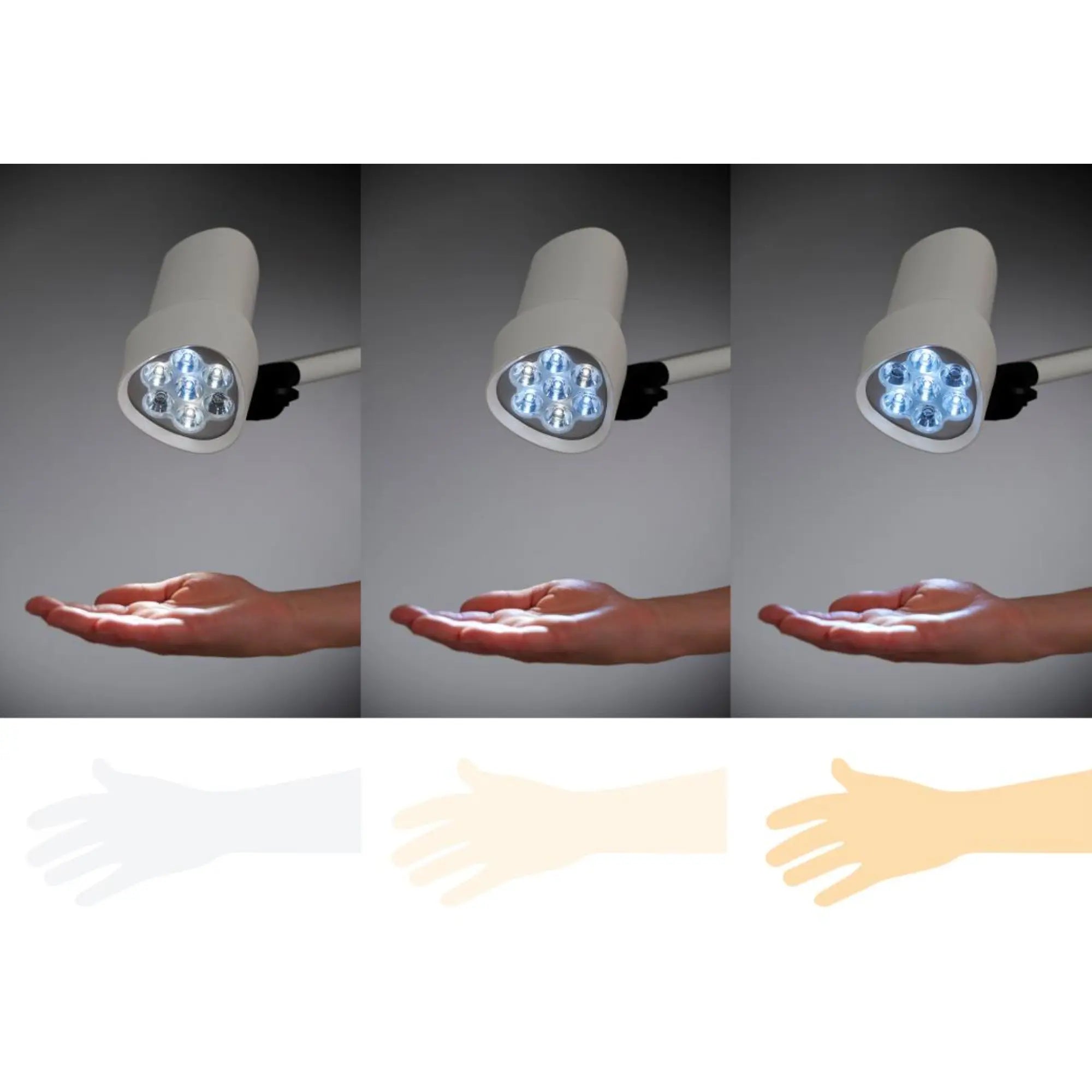 Lampe d'examen - Bras fixe ou flexible - 50 000 lux - Halux N50 - Waldmann waldmann 
