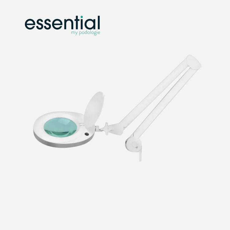 Lampe loupe Elegante 6025 avec trépied - Blanc ou noir - Essential by My Podologie Essential 