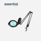 Lupa articulada LED Moonlight 8013/6 para mesa - Branca ou Preta - Essential by My Podologie