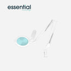 Lupa articulada LED Moonlight 8013/6 para mesa - Branca ou Preta - Essential by My Podologie