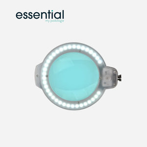 Lampe loupe articulée LED Moonlight 8013/6 pour table - Blanc ou Noir - Essential by My Podologie Activeshop 