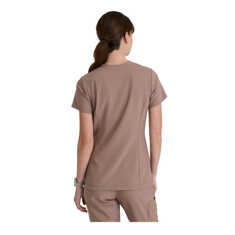 Louisa - Notched collar tunic - Women - Grey’s Anatomy Evolve Grey’s Anatomy 