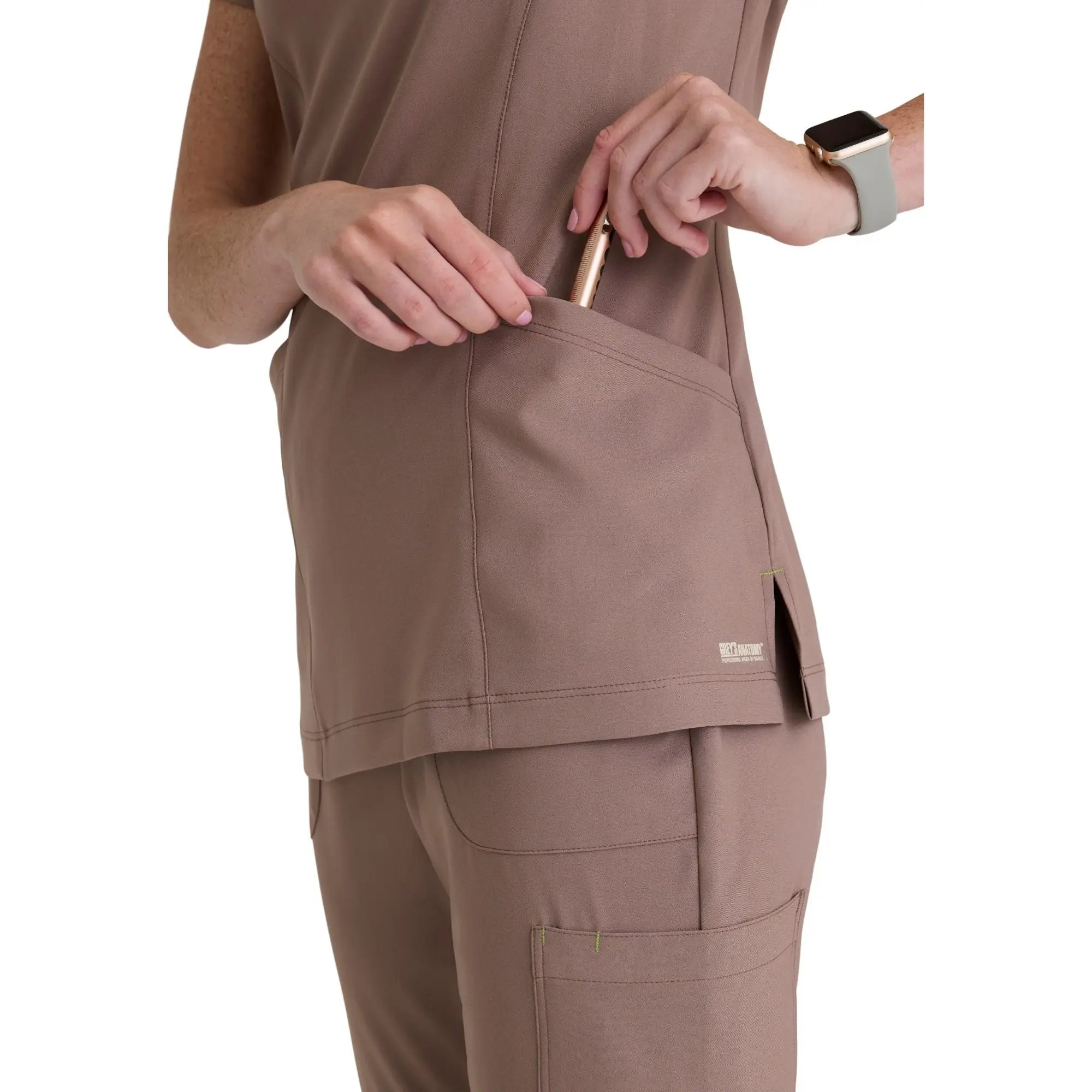 Louisa - Notched collar tunic - Women - Grey’s Anatomy Evolve Grey’s Anatomy 