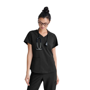 Luma - Túnica com decote em V - Mulher - Grey’s Anatomy Evolve Grey’s Anatomy Preto / XL