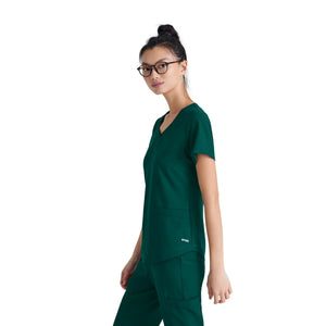 Luma - Túnica com decote em V - Mulher - Grey’s Anatomy Evolve Grey’s Anatomy 