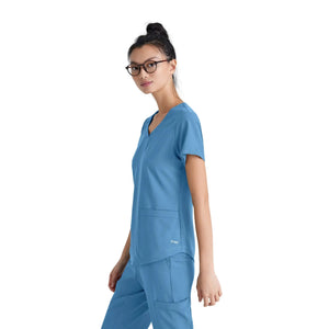 Luma - Túnica com decote em V - Mulher - Grey’s Anatomy Evolve Grey’s Anatomy 