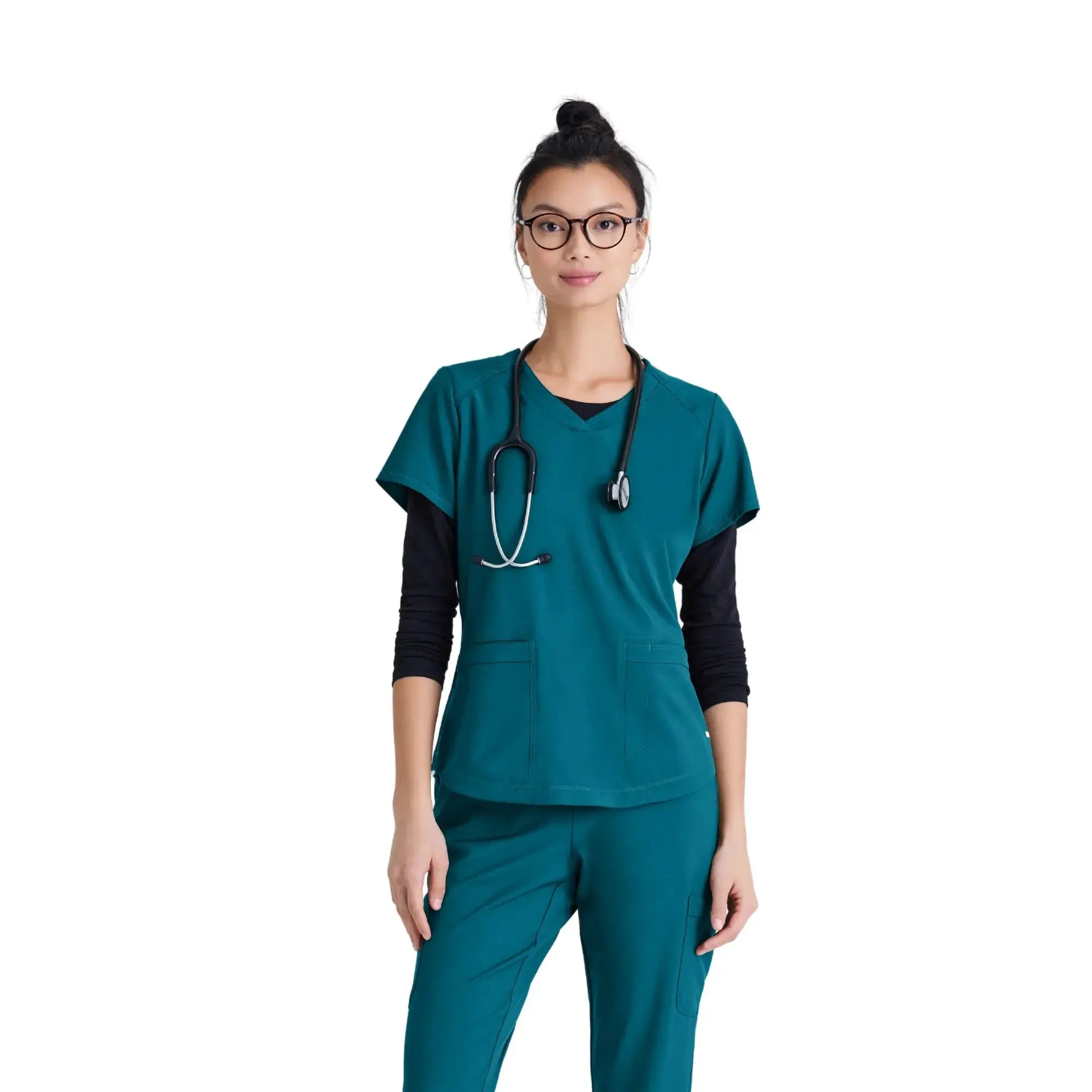 Luma - Túnica com decote em V - Mulher - Grey’s Anatomy Evolve Grey’s Anatomy 