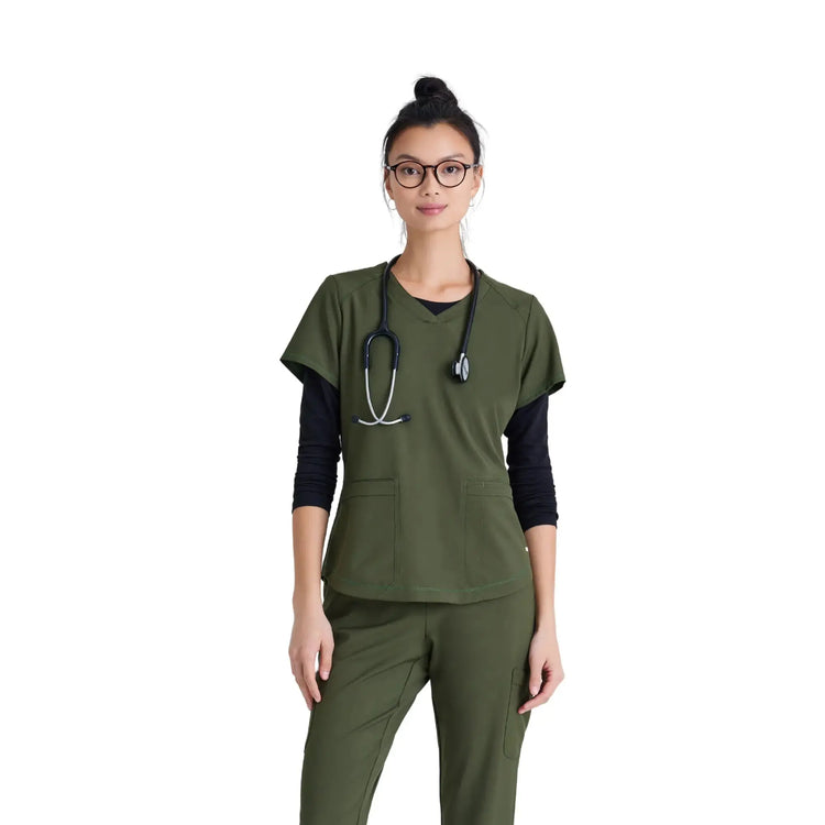 Luma - Túnica com decote em V - Mulher - Grey’s Anatomy Evolve Grey’s Anatomy 