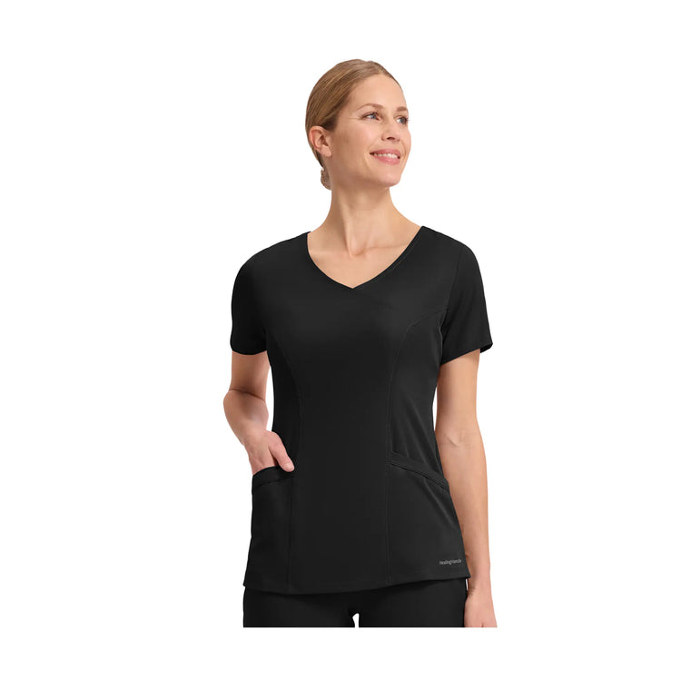 Madison - Tunique cache-cœur - Femme - Healing Hands Healing Hands  Noir / 3XL