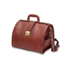 Mallette en cuir marron pour domicile DOC - Elite Bags