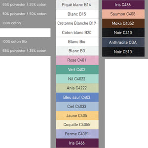 Manu - Pantalon Anthracite - Mixte - Ceinture élastique - Sans poche My Blouse 