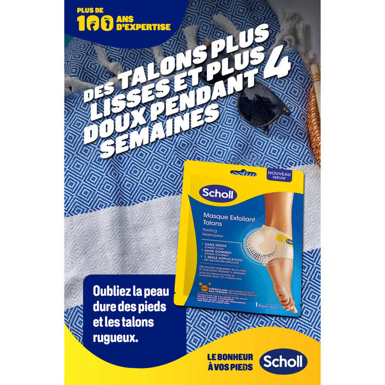 Masque Pieds Exfoliant Talons - Scholl Scholl 