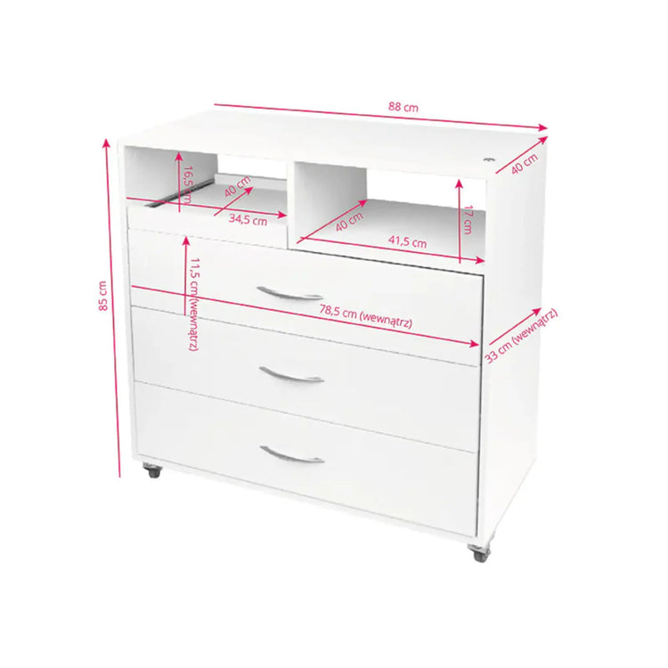 Meuble de Podologie - Y-200 Blanc - Essential by My Podologie Essential 