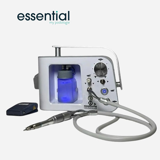 Micromotor spray Podomonium Wizzle com pedal - 40.000 rpm - Essential by My Podologie Essential 