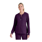 Milla - Jaqueta médica com gola redonda - Mulher - Grey's Anatomy Stretch