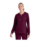 Milla - Jaqueta médica com gola redonda - Mulher - Grey's Anatomy Stretch