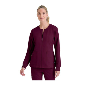 Mila - Veste médicale col rond - Femme - Grey's Anatomy Stretch Grey’s Anatomy 