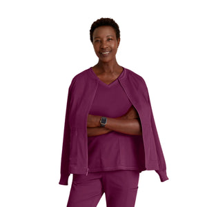 Millie - Veste médicale Zip - Femme - Grey’s Anatomy Stretch Grey’s Anatomy 