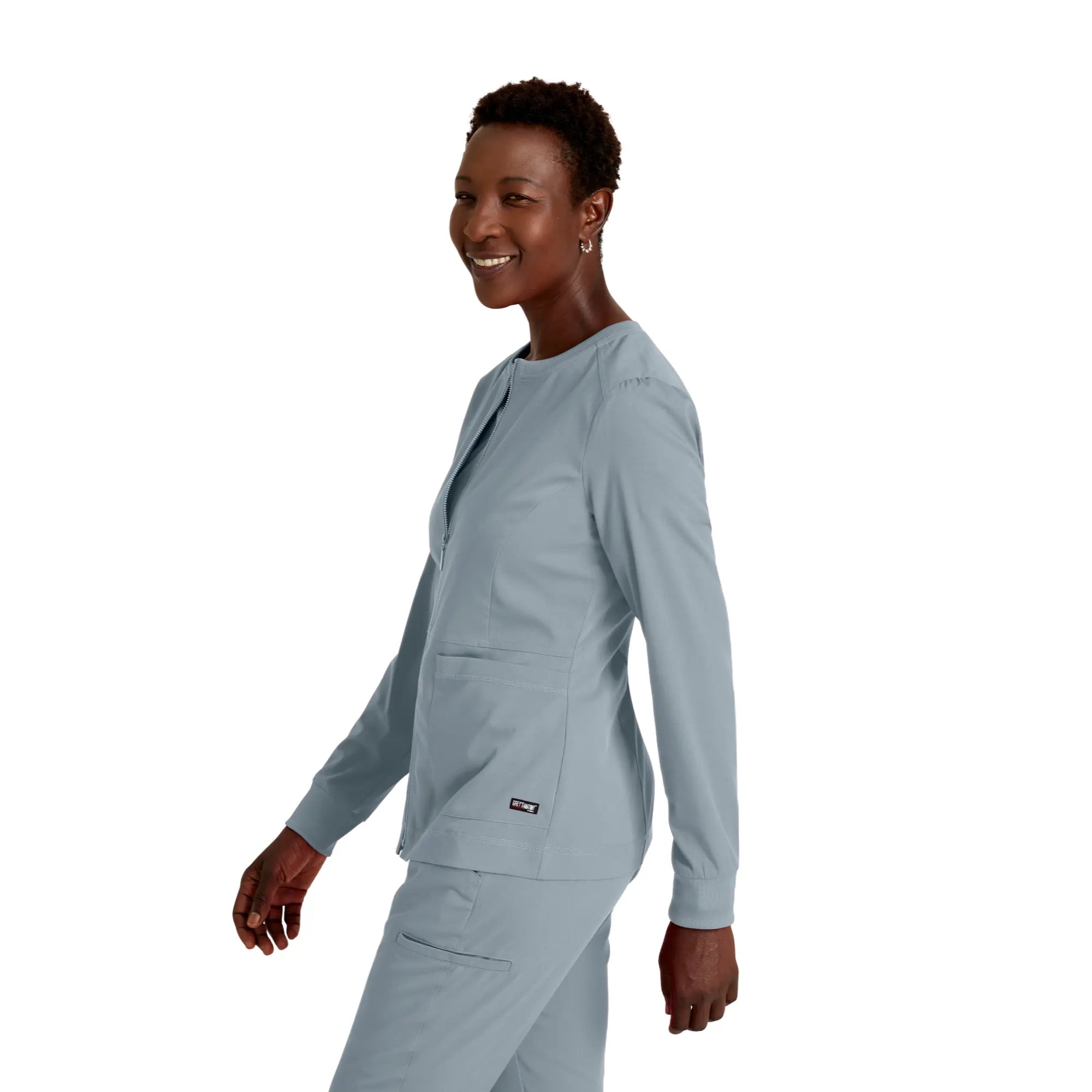 Millie - Veste médicale Zip - Femme - Grey’s Anatomy Stretch Grey’s Anatomy 