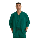Mio - Jaqueta médica com gola redonda - Masculino - Grey's Anatomy Stretch