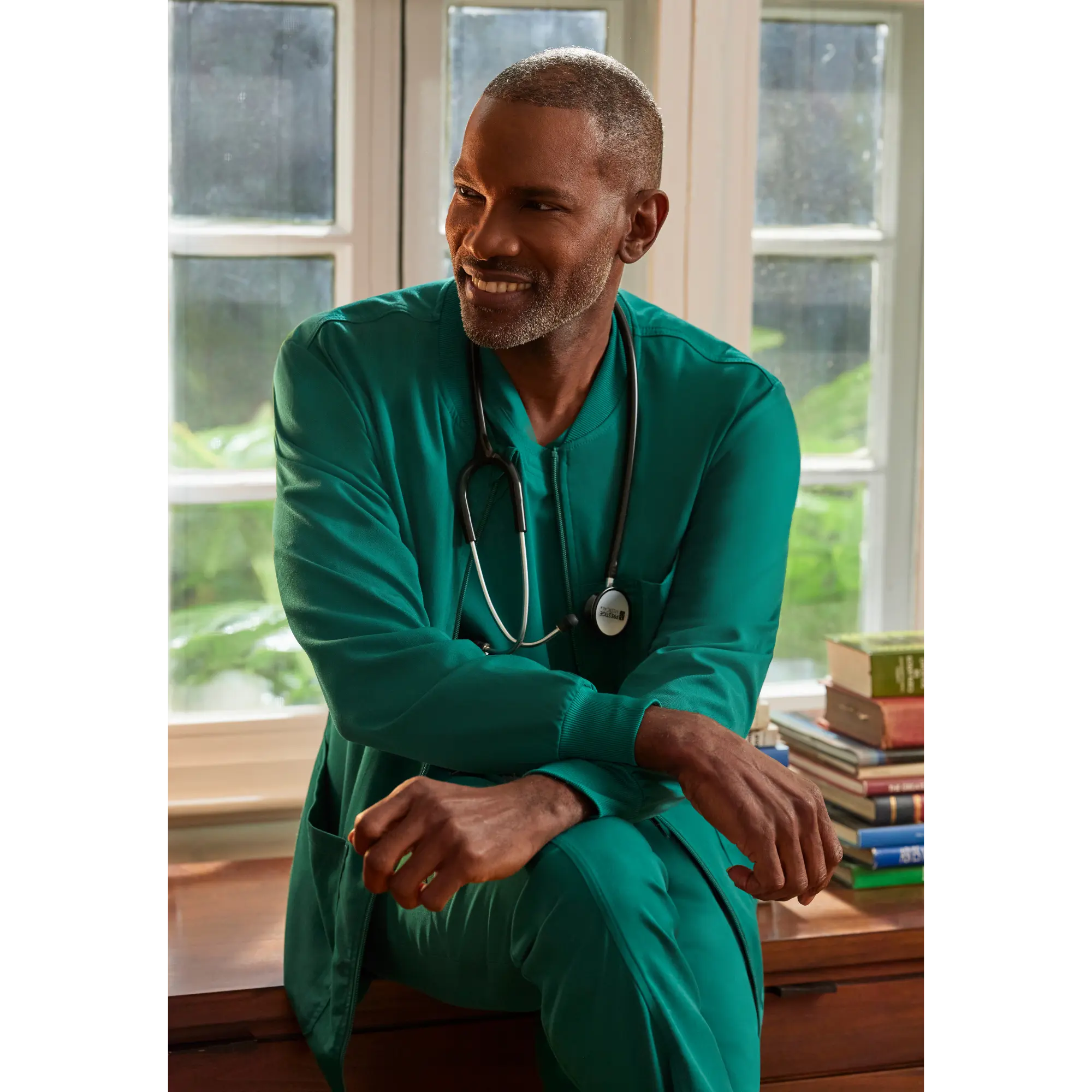 Mio - Round neck medical jacket - Men - Grey’s Anatomy Stretch Grey’s Anatomy 