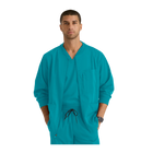 Mio - Jaqueta médica com gola redonda - Masculino - Grey's Anatomy Stretch