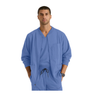 Mio - Jaqueta médica com gola redonda - Masculino - Grey's Anatomy Stretch