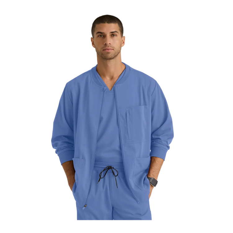 Mio - Round neck medical jacket - Men - Grey’s Anatomy Stretch Grey’s Anatomy 