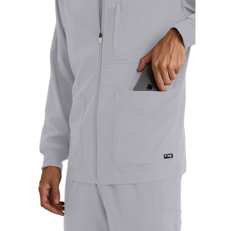 Mio - Round neck medical jacket - Men - Grey’s Anatomy Stretch Grey’s Anatomy 