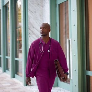 Mio - Round neck medical jacket - Men - Grey’s Anatomy Stretch Grey’s Anatomy 