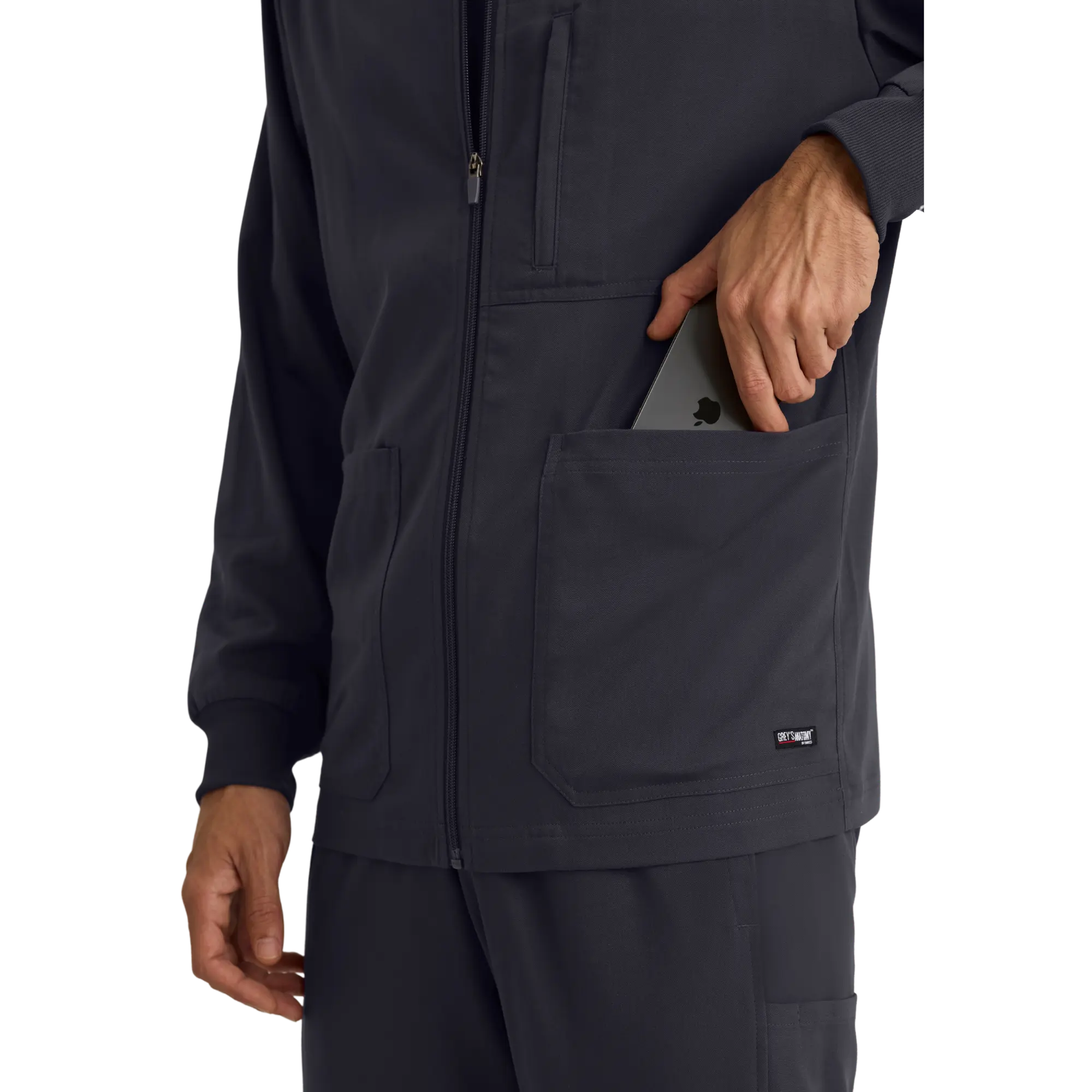 Mio - Round neck medical jacket - Men - Grey’s Anatomy Stretch Grey’s Anatomy 