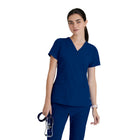 Norma - Camiseta médica com decote em V - Mulher - Barco One