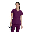 Norma - Camiseta médica com decote em V - Mulher - Barco One