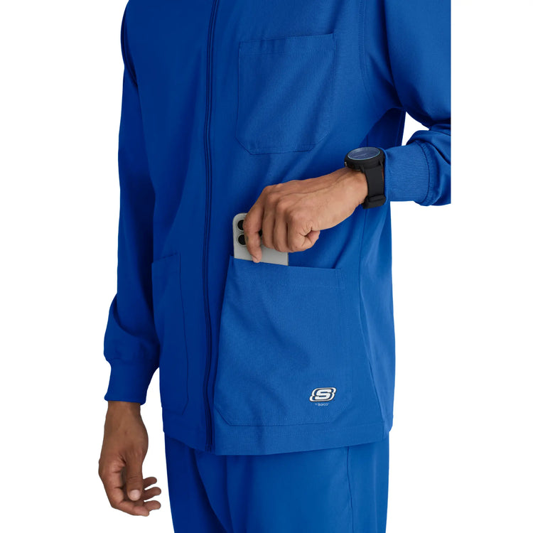 Oly - Veste médicale col rond - Homme - Skechers SKECHERS 