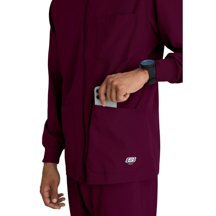 Oly - Veste médicale col rond - Homme - Skechers SKECHERS 