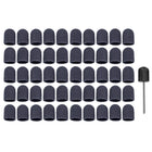 Pack - Porta tampa abrasiva redonda 7005 + 50 tampas abrasivas 0503 Grão grosso - 13 mm - Ruck
