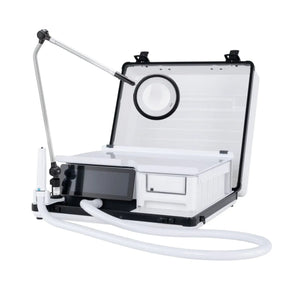 Pack - Étui rigide + Micromoteur Podolog Nova Pro + Lampe Loupe Ruck  Lampe-Loupe-Noire