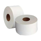 Papel higiênico branco com 2 camadas em relevo - Mini Jumbo - 130 m - 12 Rolos