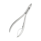 Nail nippers - Concave cut - 13 cm - Stainless steel - Satin finish - Elibasic
