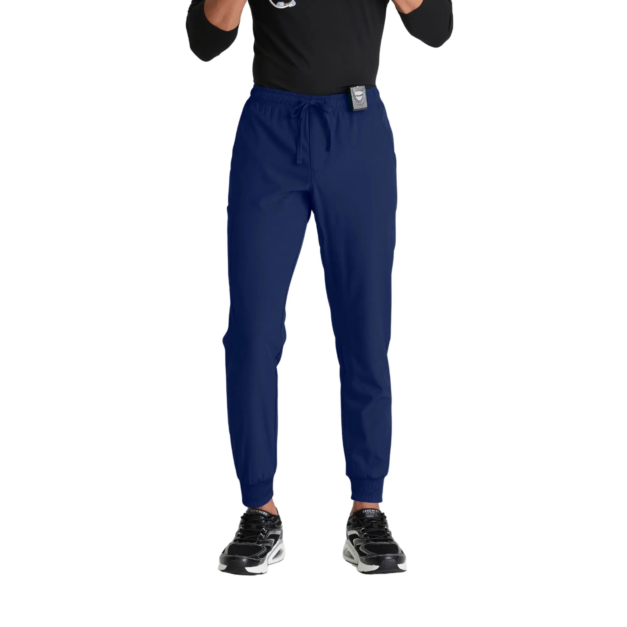 Plaza - Pantalon cordon de serrage - Homme - Skechers SKECHERS  Bleu Marine / XL