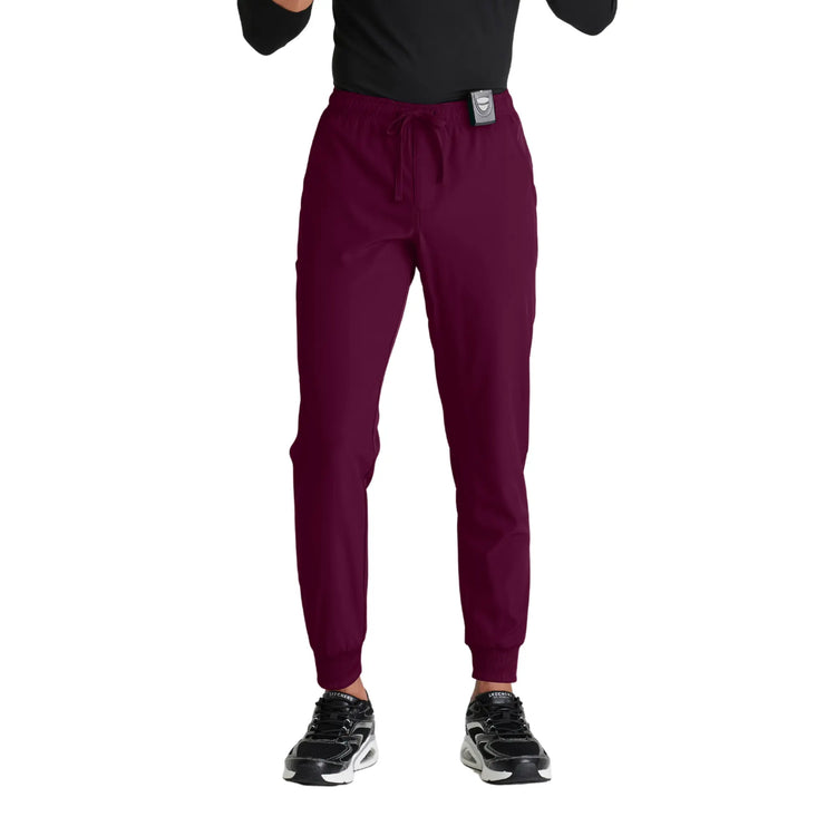 Plaza - Pantalon cordon de serrage - Homme - Skechers SKECHERS  Bordeaux / XL