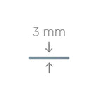 Poron Medical Azul - Shore 10 - 2 mm / 3 mm