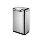 Lixeira retangular de aço inox - MY MEDICAL