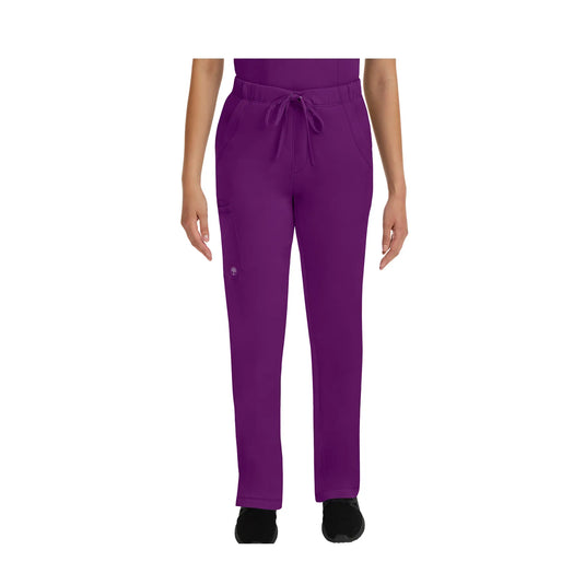 Rebecca – Calça larga com cordão – Mulher – Healing Hands – Cor 1 Healing Hands Berinjela / 3XL