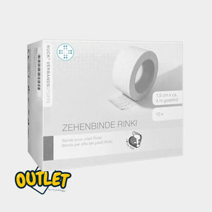 Rouleaux de bandage pour orteil x10 - 1,5 cm x 4 m -  Rinki Ruck // Destockage Destockage 