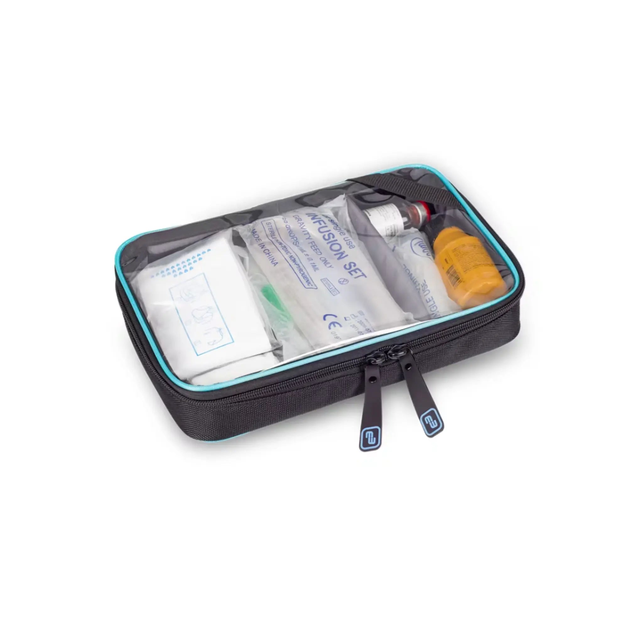 TECBAG technical bag for home - Gray / turquoise blue - Elite Bags Elite Bags 